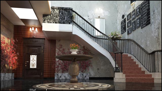 an exterior design