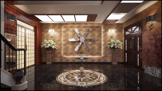 an exterior design