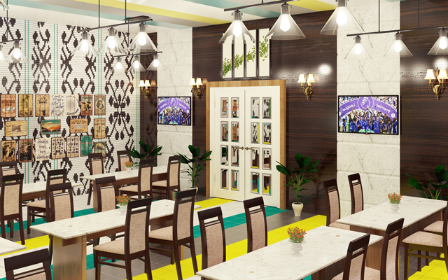 an exterior design