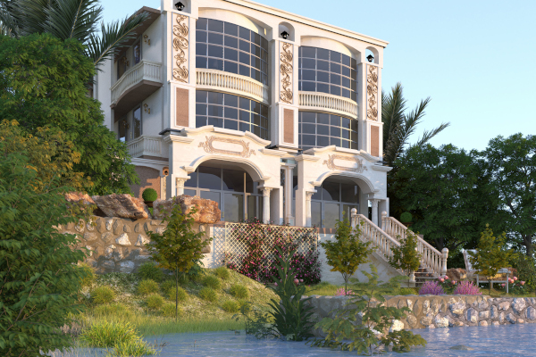 an exterior design