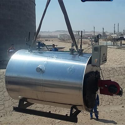 عملية استرجاع المازوت من التانك d الى التانك c وتنظيف التانك d